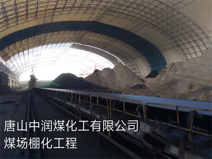 厦门煤化工有限公司煤场棚化工程